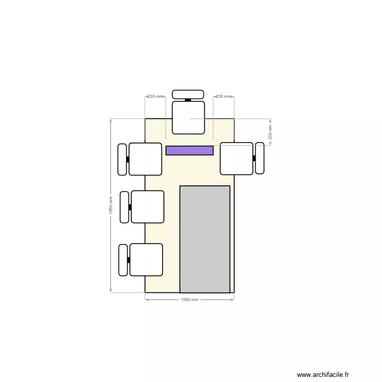Il&ocirc;t cuisine . Plan de 