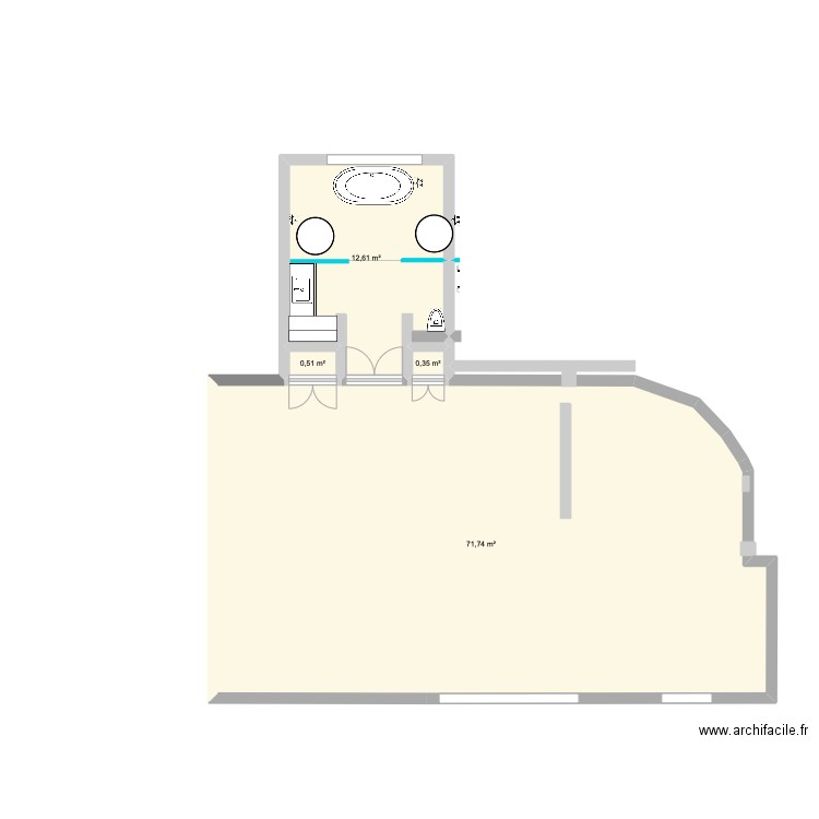 MASTER PARENTS. Plan de 0 pièce et 0 m2