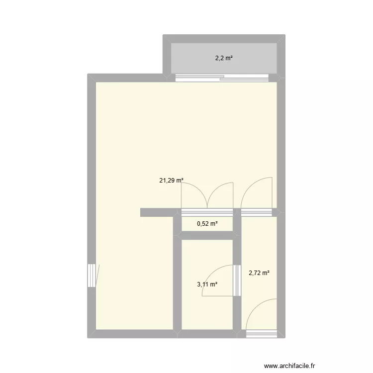 MARTEAU - ROUEN. Plan de 