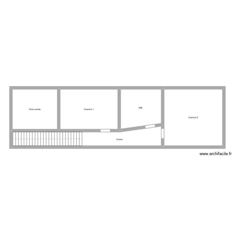 Plan Gourdien 2&eacute;me. Plan de 5  et 92 m²