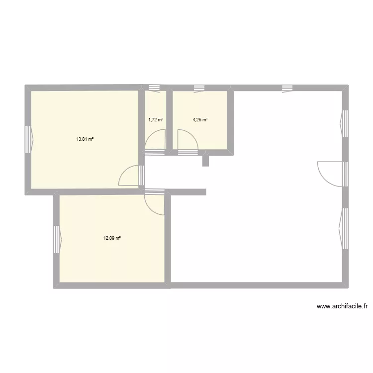 Mad-Morond 4. Plan de 4 et 32 m² Mad-Morond 4. Plan de 4 et 32 m²