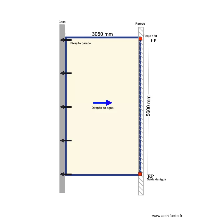Diego Luisi. Plan de 1 et 16 m² Diego Luisi. Plan de 1 et 16 m²