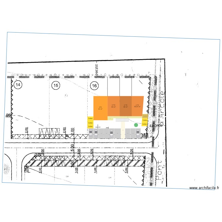 Chantonnay - Rochereau. Plan de 0 pièce et 0 m2