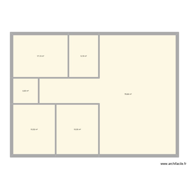 test 1. Plan de 0 pièce et 0 m2