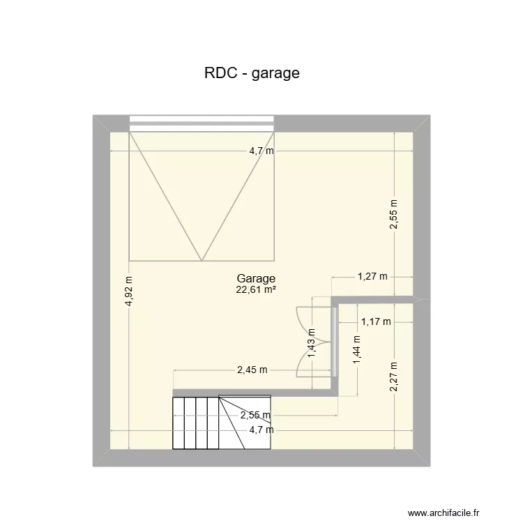 CHABERT RDC. Plan de CHABERT RDC. Plan de