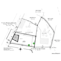 PLAN DE MASSE AVANT PROJET