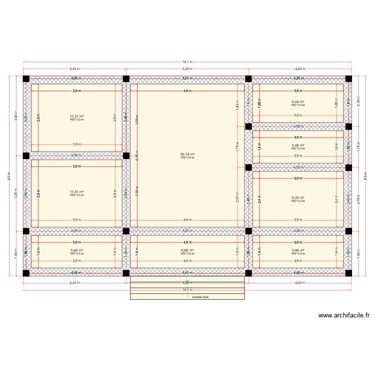 PLAN DE FONDATION D\'AMBOHIMENA. Plan de 0 pièce et 0 m2
