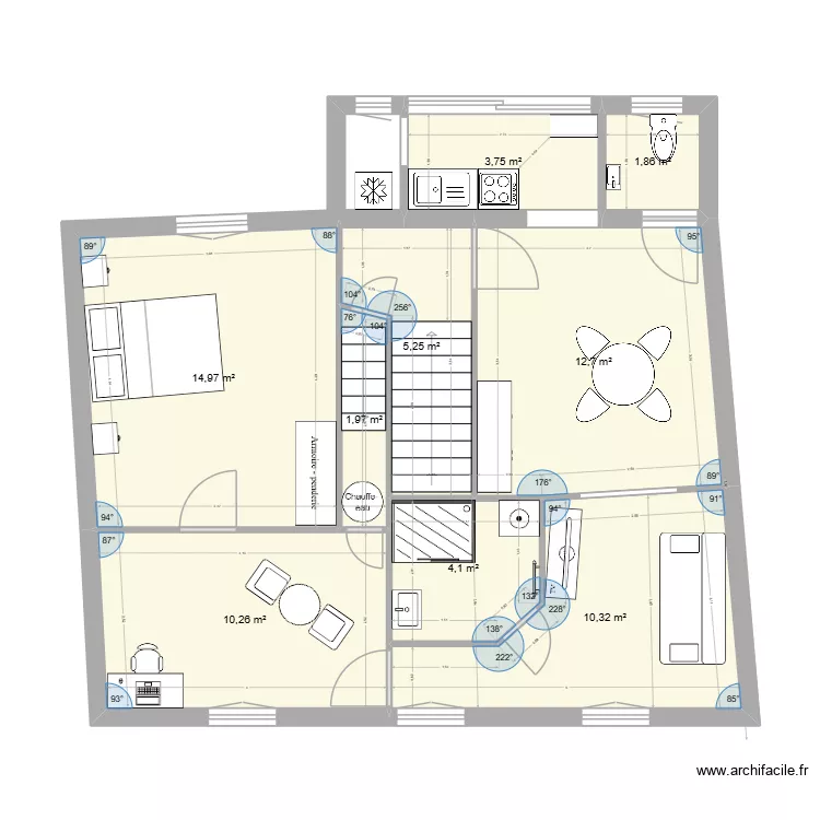 ETAGE BUXY. Plan de ETAGE BUXY. Plan de