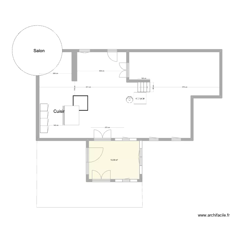 St-Romain plan de base. Plan de 
