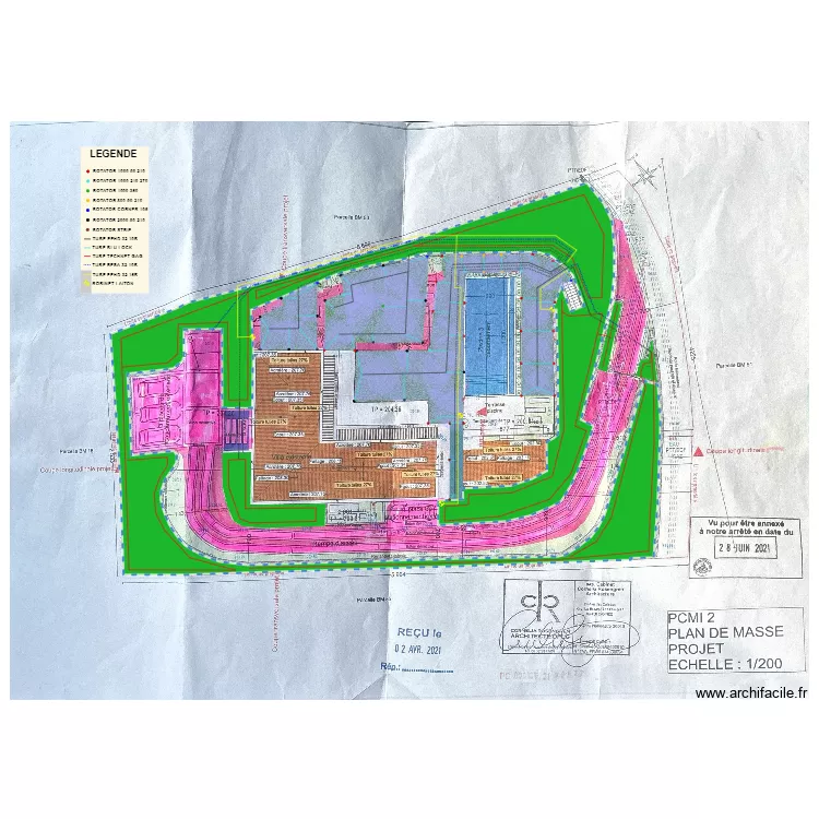 Eloquence Paysage. Plan de 