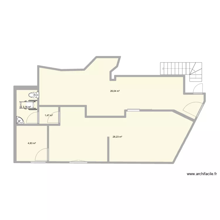 lepante rdc. Plan de 