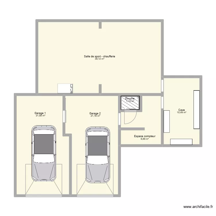 Caves Bouvreuils. Plan de 