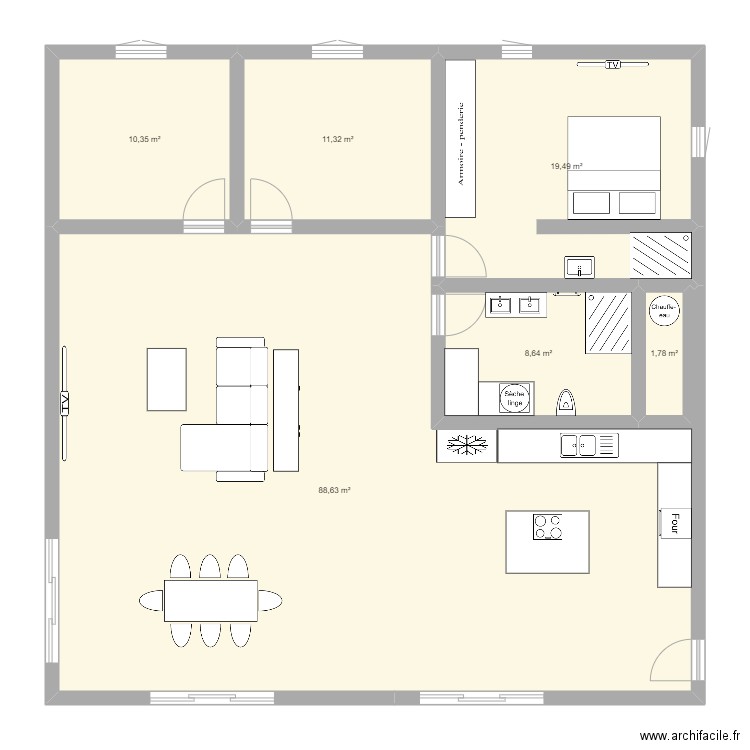 Conteneur. Plan de 0 pièce et 0 m2