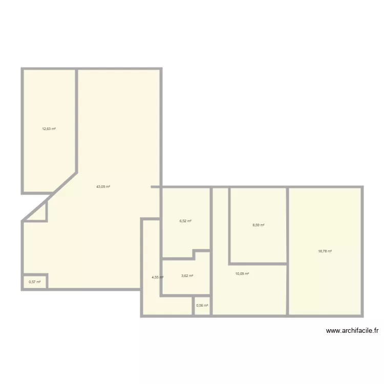 LEMAIRE V. Plan de 10  et 109 m²