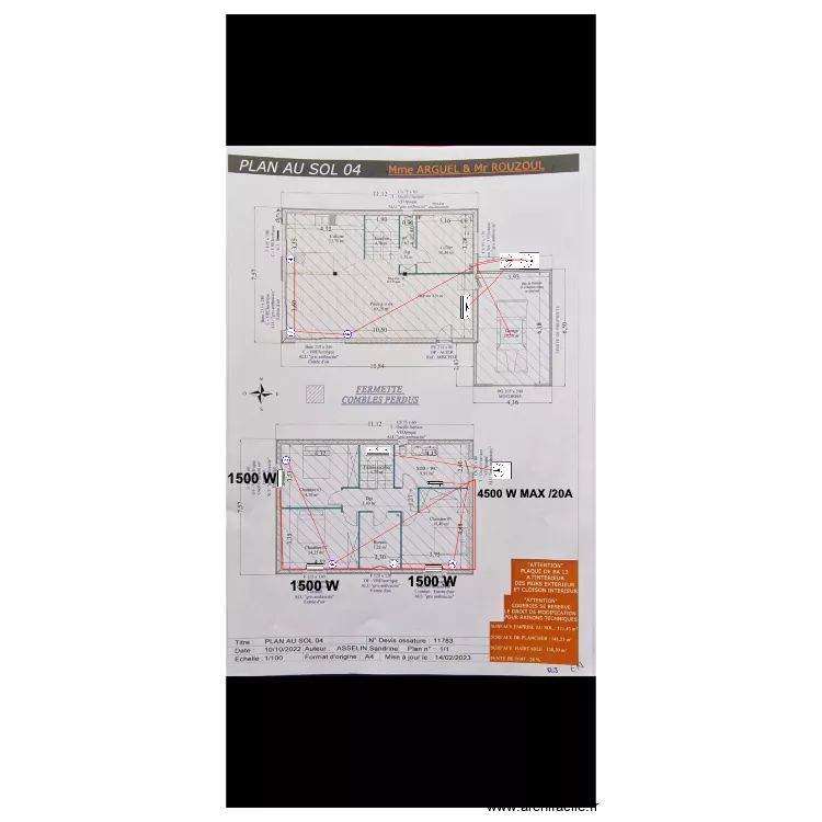Maison Elodie ligne direct. Plan de Maison Elodie ligne direct. Plan de