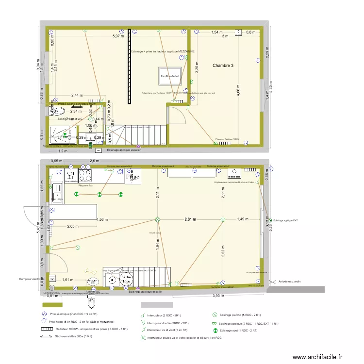 PLANS MAISON mars 2025. Plan de 