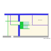 ESCALIER Cuisine - Salon