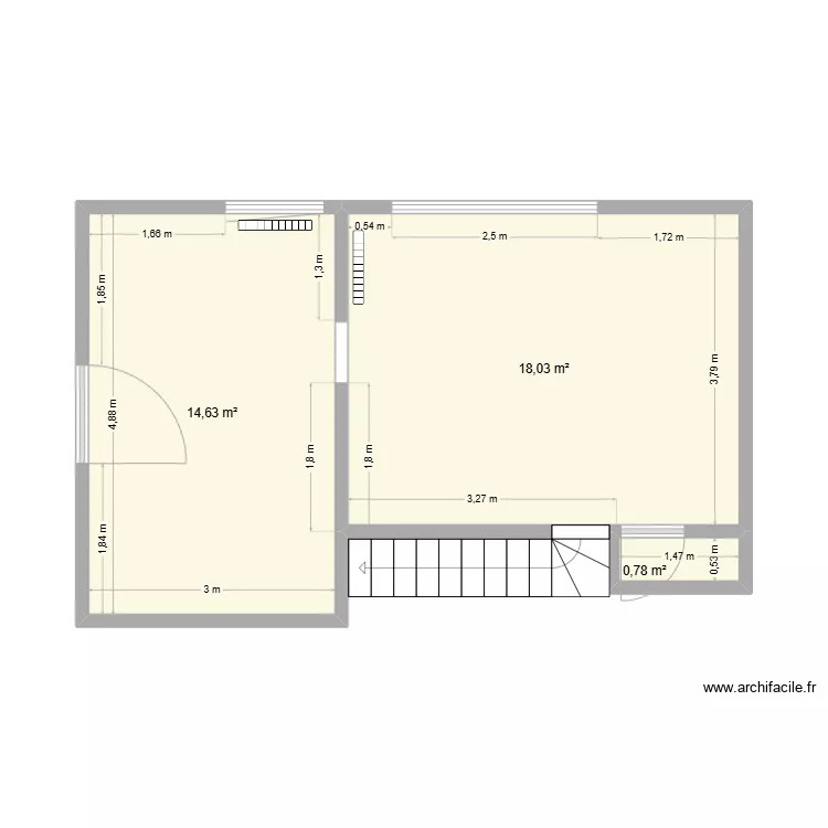Bernex Audincourt. Plan de 