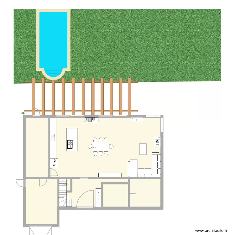 manon quentin oret. Plan de 4  et 141 m²