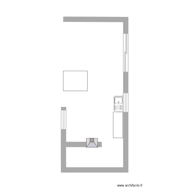 cuisine MOUSTEY. Plan de 0 pièce et 0 m2
