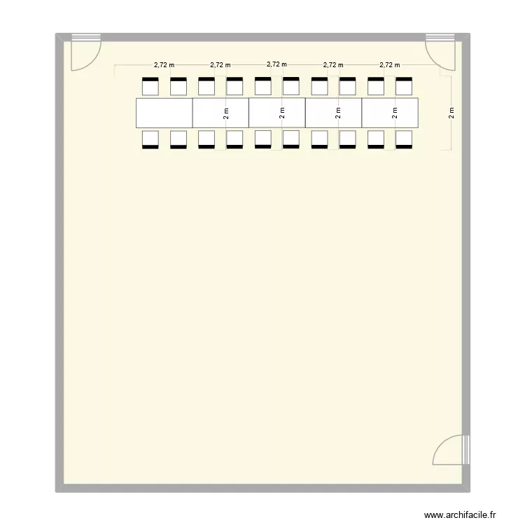 salle mariage A+C. Plan de 1 et 130 m² salle mariage A+C. Plan de 1 et 130 m²