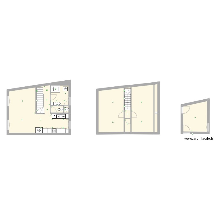 plan SCI MMS 1. Plan de 11 pièces et 101 m2