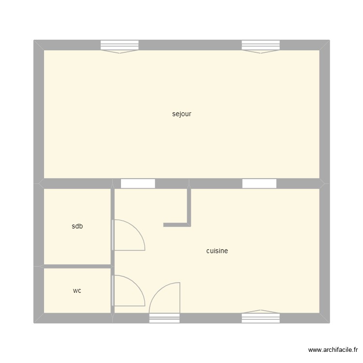 guillois rdc. Plan de 0 pièce et 0 m2 guillois rdc. Plan de 0 pièce et 0 m2