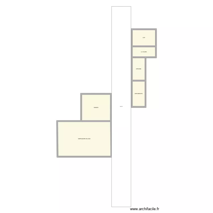 MIRANT. Plan de 6  et 95 m²