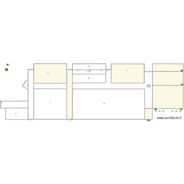 dock vauban . Plan de 16 pièces et 5385 m2