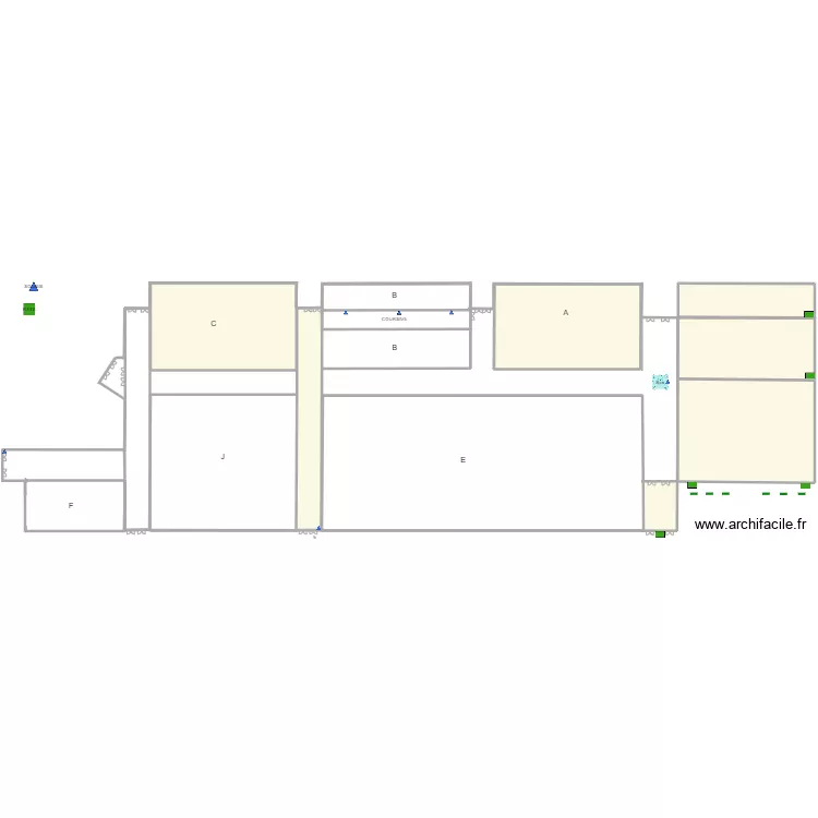 dock vauban . Plan de 