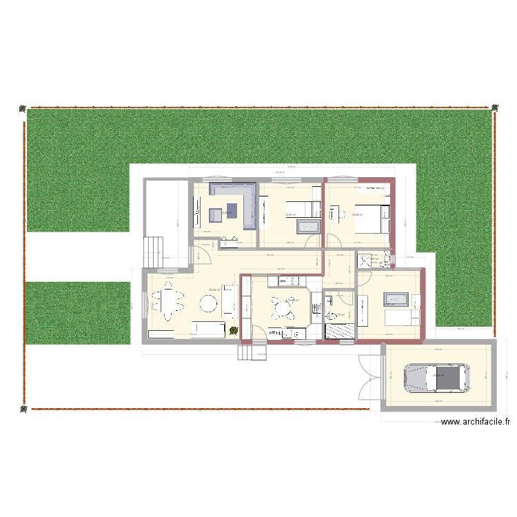S+3. Plan de 0 pièce et 0 m2