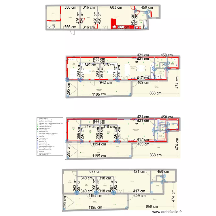 Livry gargan. Plan de 