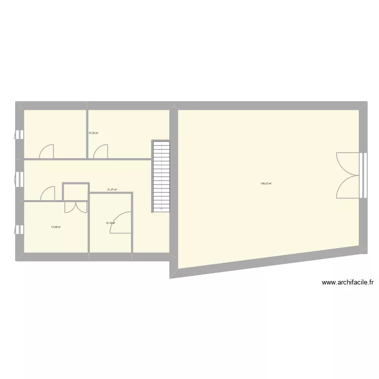 Les prés 2. Plan de 5 et 191 m² Les prés 2. Plan de 5 et 191 m²