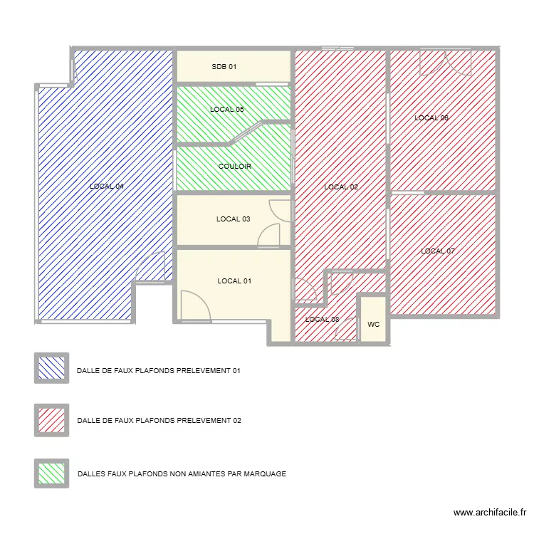 BENQUET KINE. Plan de 14 Pièces et 89 m²