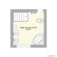 SALLE DE BAIN CONFIGURATION 2