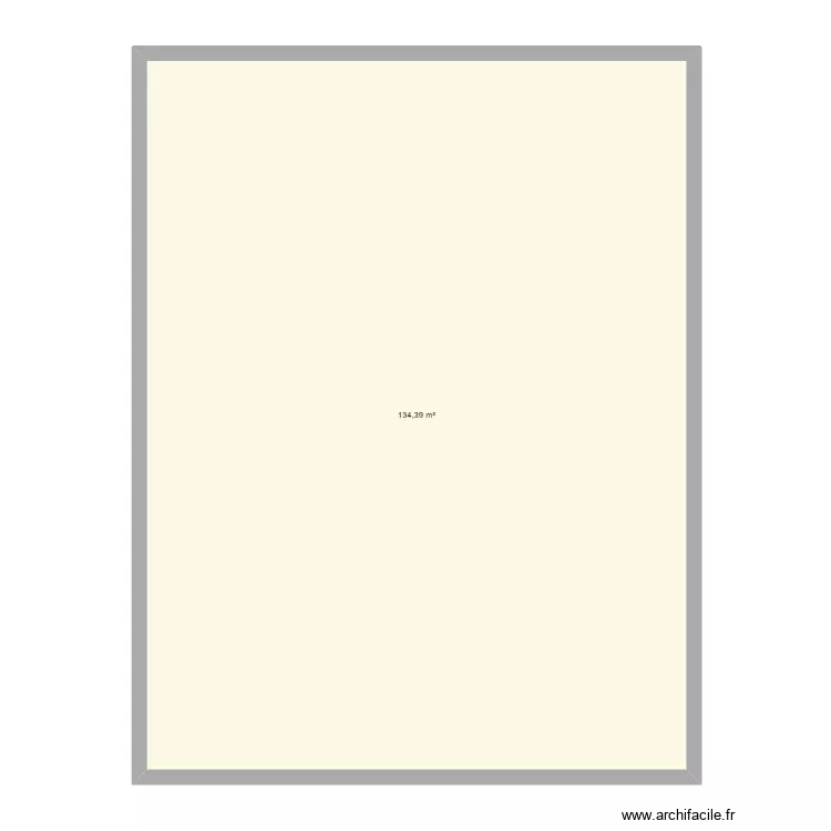 Terrain - version 2. Plan de 
