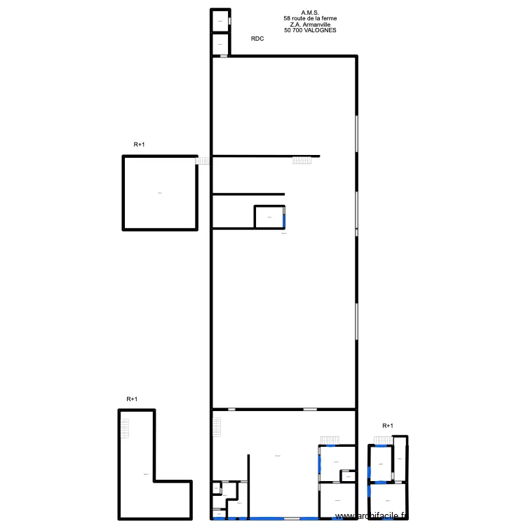 MOTIN VALOGNES. Plan de 