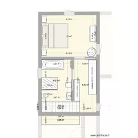 Maison entière - V1 escalier chambre Ludo
