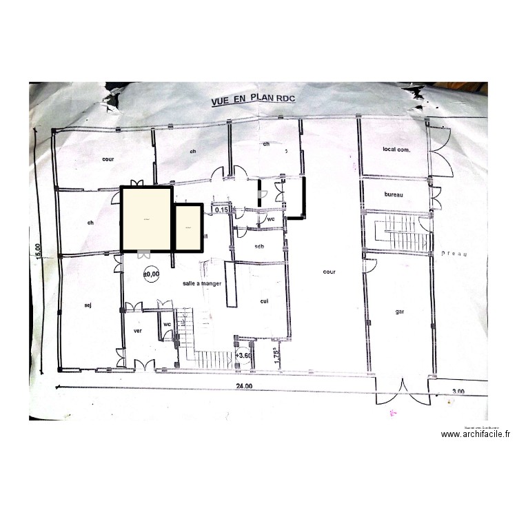 youcef. Plan de 2 pièces et 59 m2