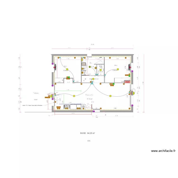TRICHET ELECTRICITE. Plan de TRICHET ELECTRICITE. Plan de