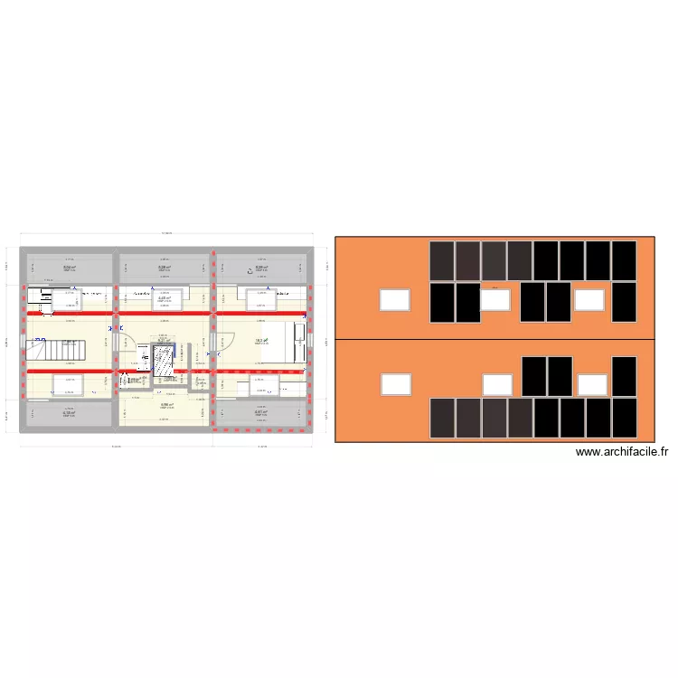 Greniers Faisans2. Plan de 