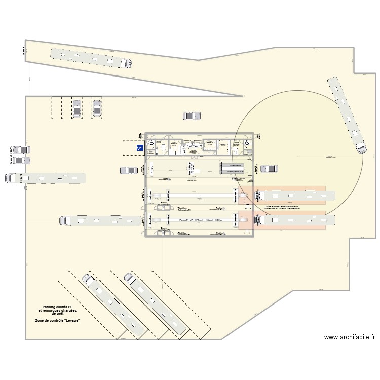 CCT VL PL CARVIN 1. Plan de 15 pièces et 1012 m2