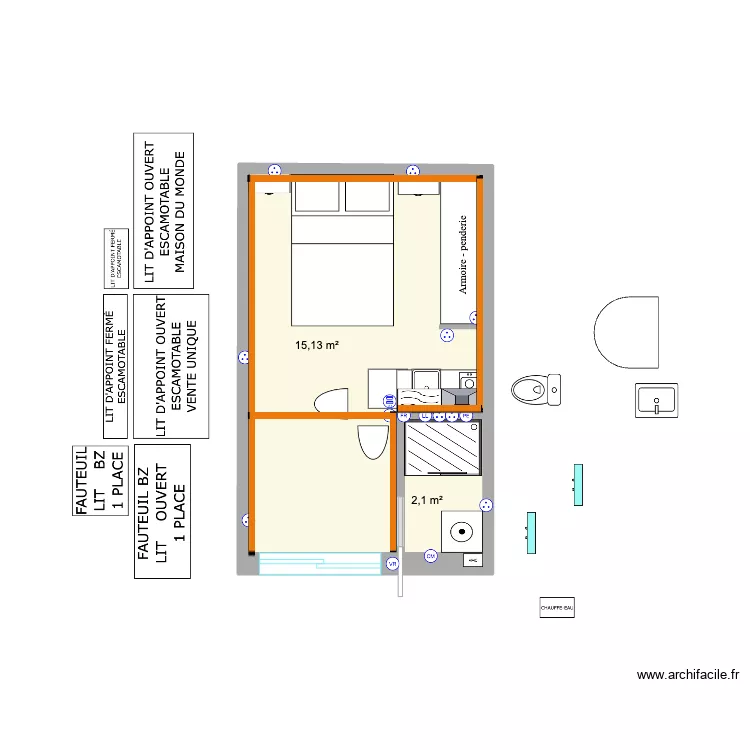BOUZIGUES V2. Plan de 
