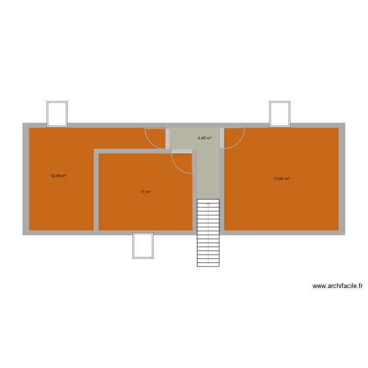 comble 3. Plan de 0 pièce et 0 m2