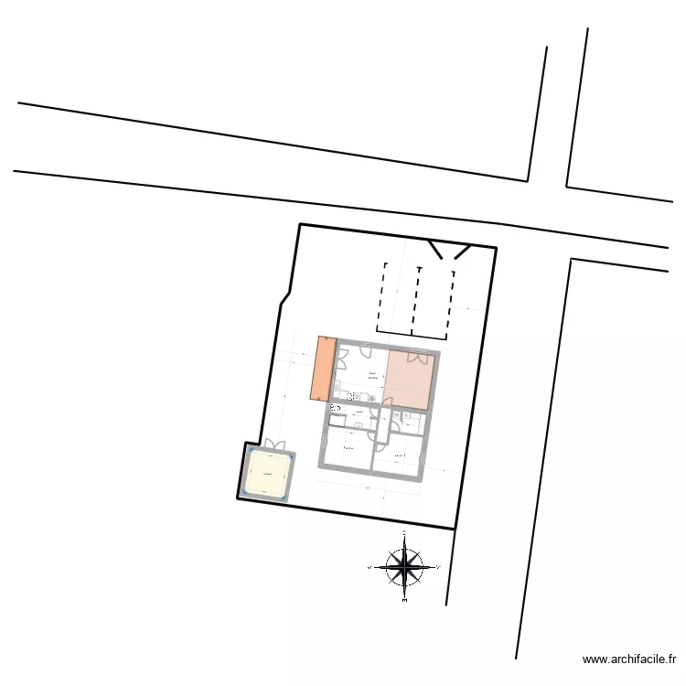 souston3. Plan de 4  et 339 m²