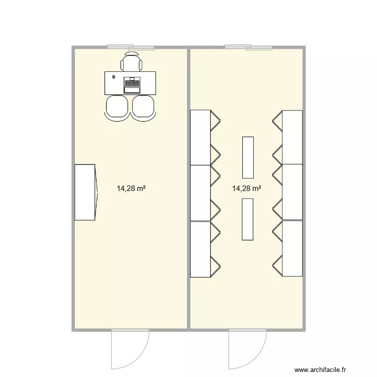 COFICIEL CHANTIER. Plan de 