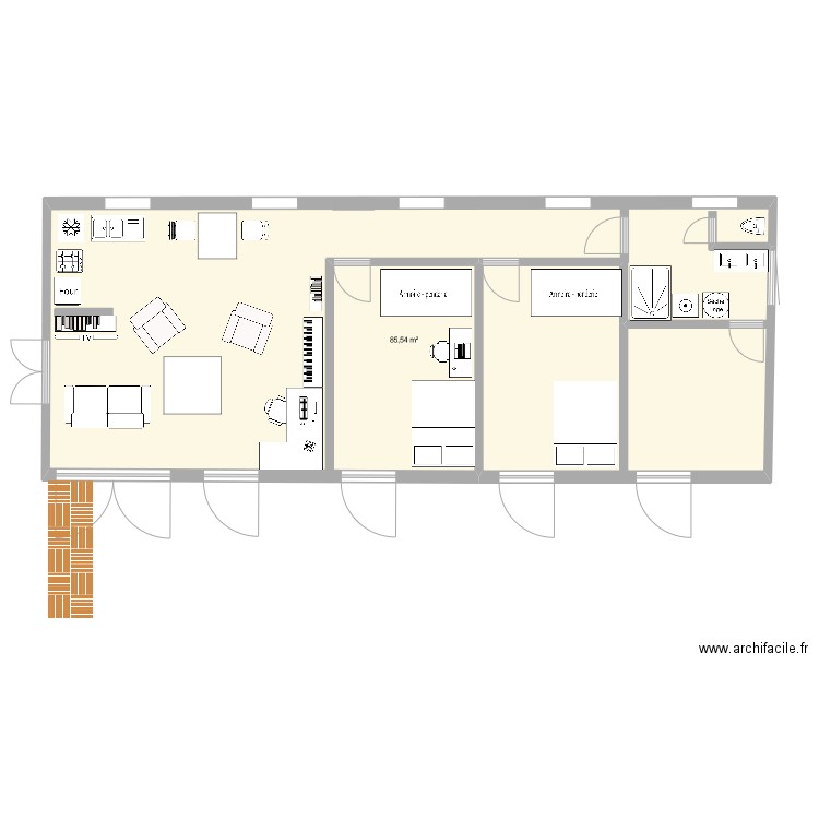 box2. Plan de 0 pièce et 0 m2