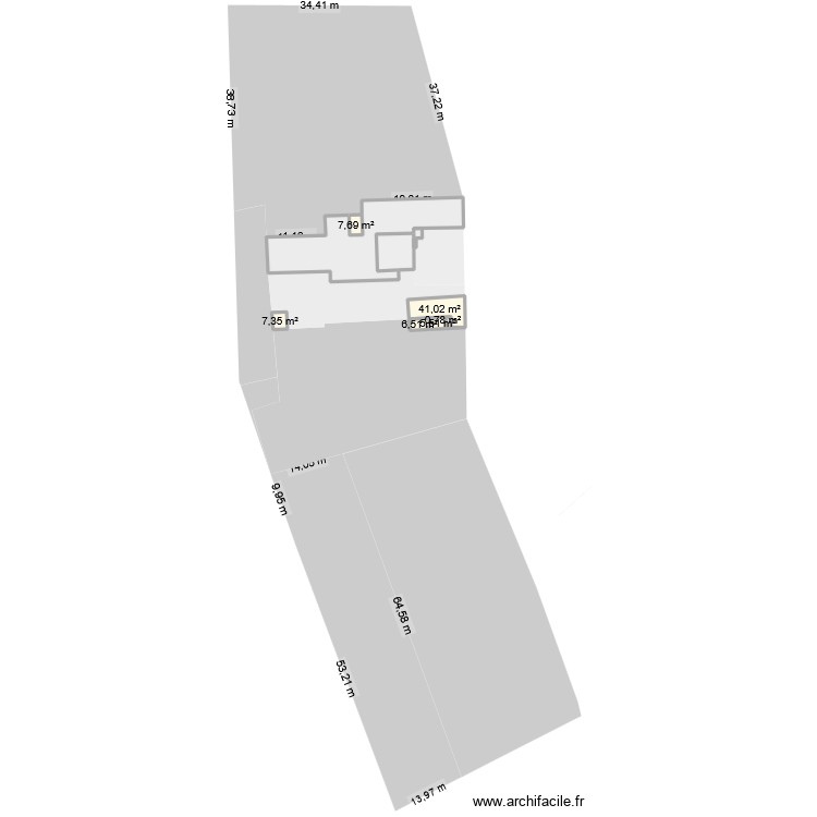 plan complet sans le chamin. Plan de 0 pièce et 0 m2