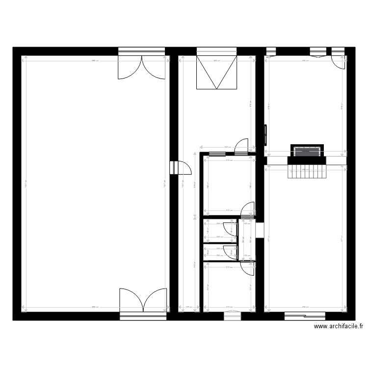 GILLOT. Plan de 21 pièces et 836 m2