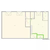 MAGASIN   C.T.M ( plan travaux à réaliser)